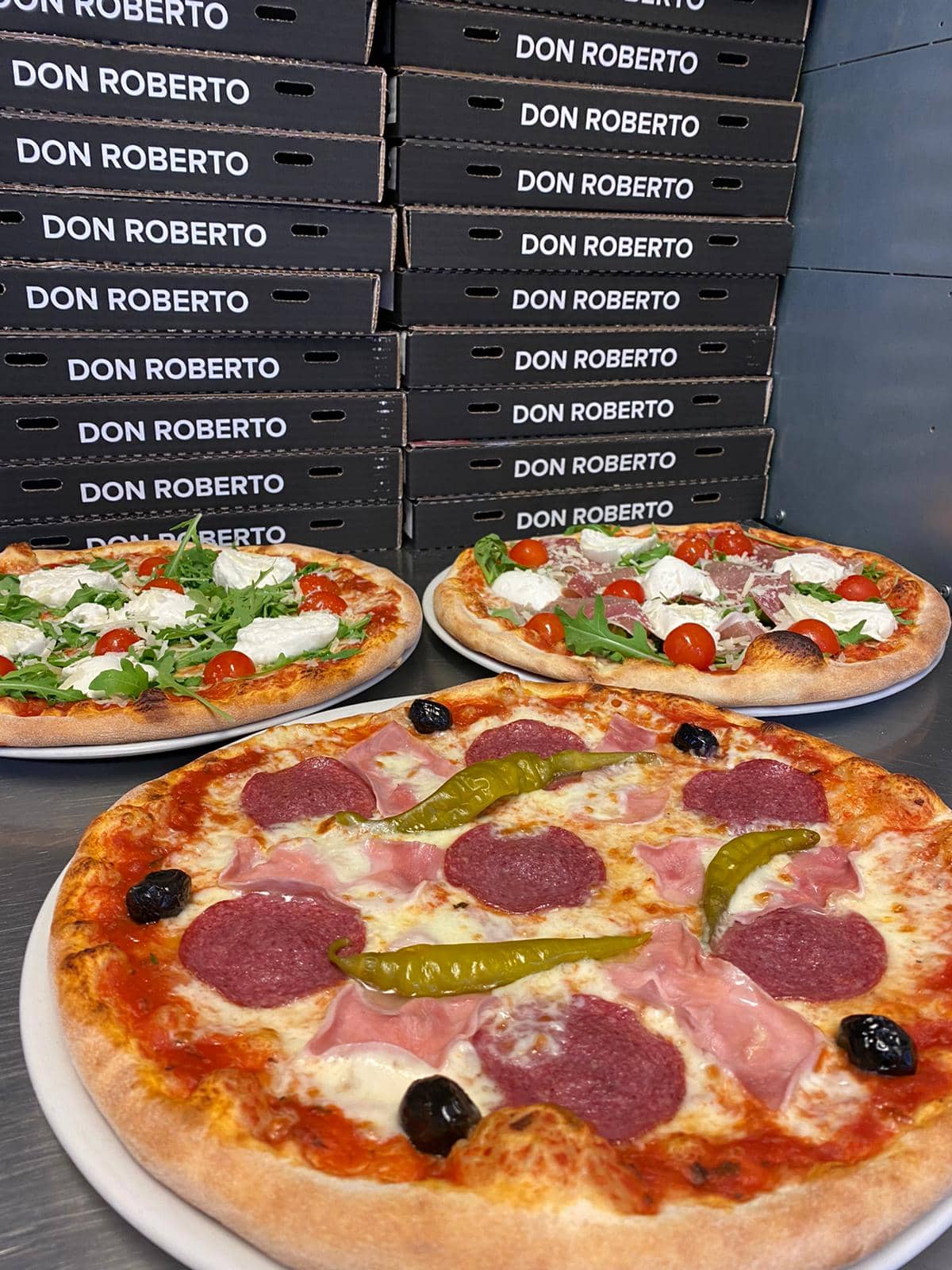 Pizza mit Fleisch online bestellen in Graz – Don Roberto